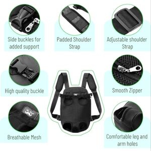 Mr. Pen- Pet Adjustable Dog Carrier Backpack